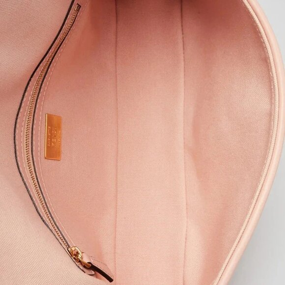 Fendi Extra Baby Pink FF Cotton Canvas Medium Baguette Bag - 8BR600 - Picture 3 of 12